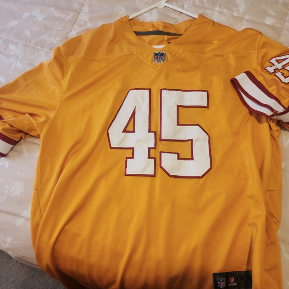 Tampa Bay Buccaneers Devin White #45 Creamsicle throwback jersey xxl